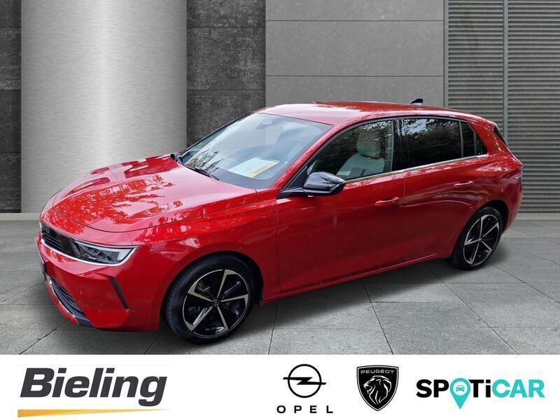 Metallic) (rot Gebraucht 2022 Opel Astra Elegance Limousine | 22.890 € (Superpreis) - Bild 1/4