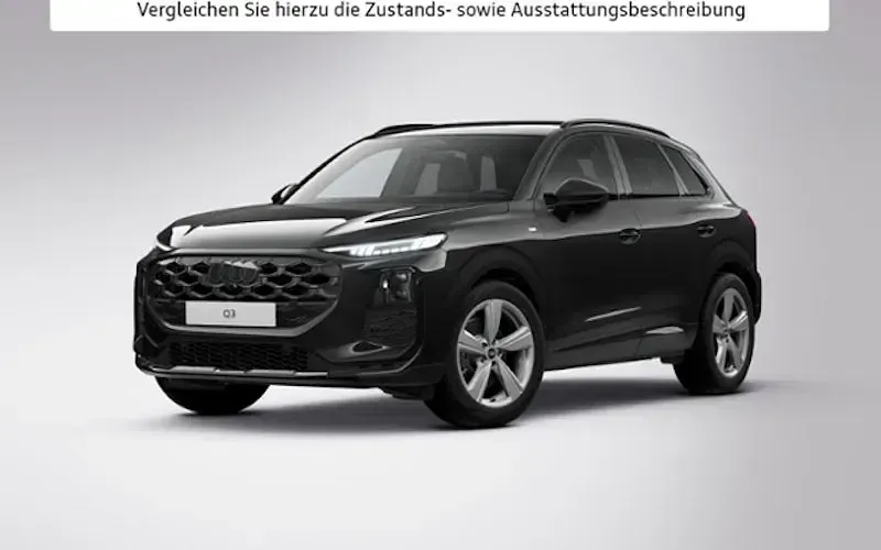 Neu Audi Q3 Ambiente 150 PS (110 kW) 2025 Schwarz SUV