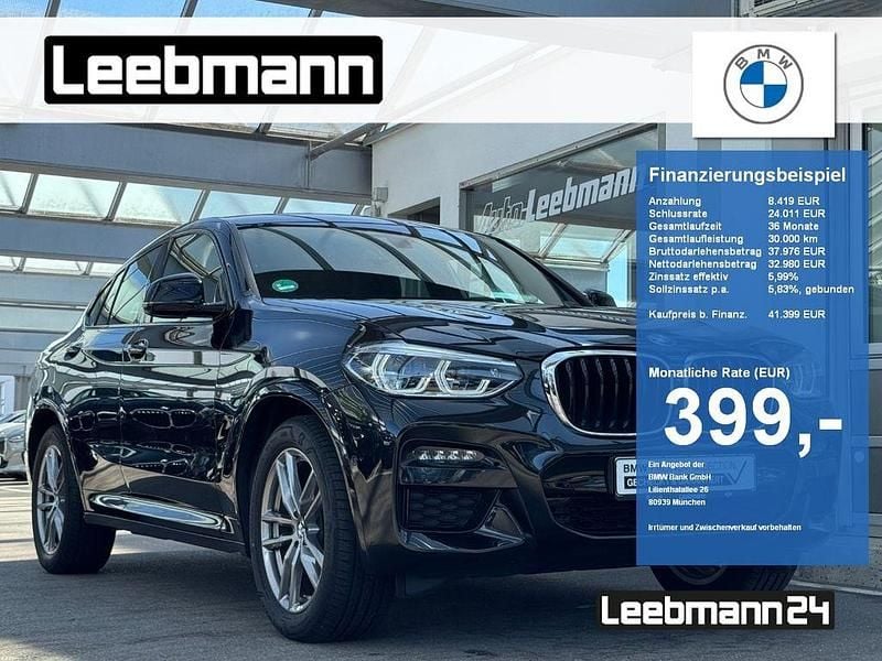Saphirschwarz (metallic) Gebraucht 2021 BMW X4 Shadowline SUV | 41.399 € (Fairer Preis) - Bild 1/4