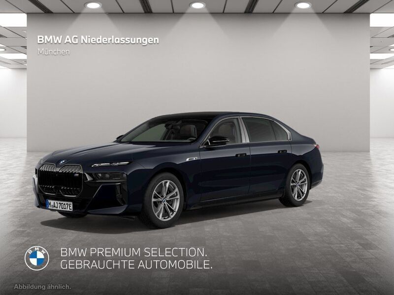 Schwarz Gebraucht 2024 BMW i7 Comfort Edition Limousine | 133.590 € (Etwas zu teuer) - Bild 1/2