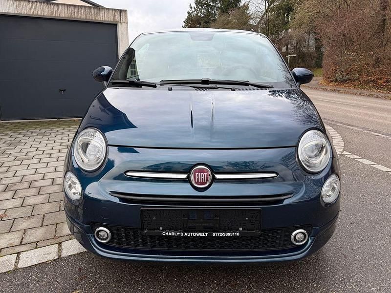 Blau Gebraucht 2023 Fiat 500 Club Kleinwagen | 10.490 € (Guter Preis) - Bild 1/4