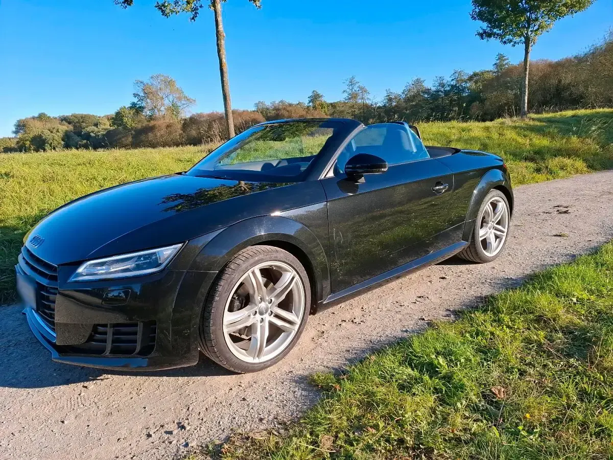 Gebraucht Audi TT Roadster 180 PS (132 kW) 2017 Schwarz Cabrio