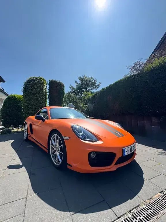 Gebraucht Porsche Cayman S Sport 325 PS (239 kW) 2014 Orange Coupé