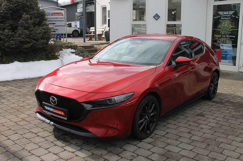 Gebraucht Mazda 3 Selection 179 PS (131 kW) 2019 Rot Limousine