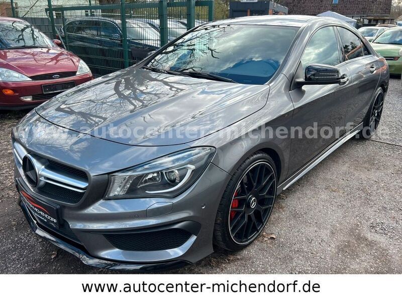 Mountaingrau met. Gebraucht 2014 Mercedes CLA45 AMG AMG Coupé | 24.999 € (Fairer Preis) - Bild 1/4