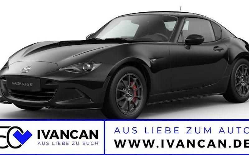 Jet black Neu 2025 Mazda MX5 Homura-Line Cabrio | 36.350 € - Bild 1/4
