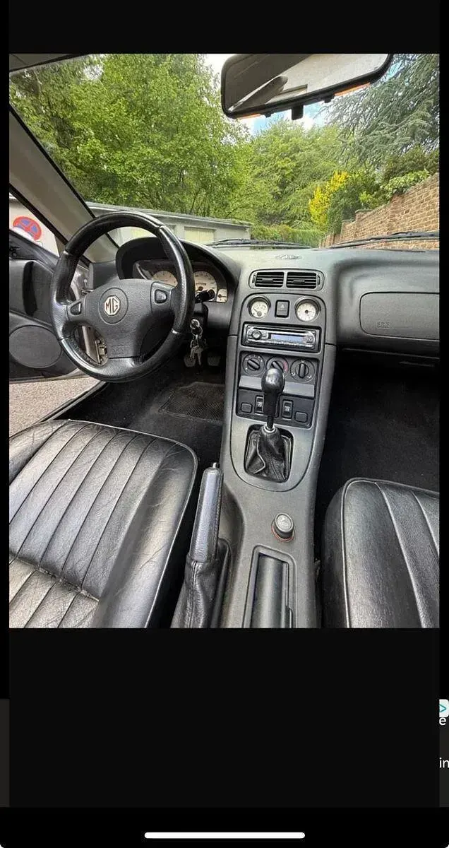 Gebraucht MG F 120 PS (88 kW) 1999 Silber Cabrio