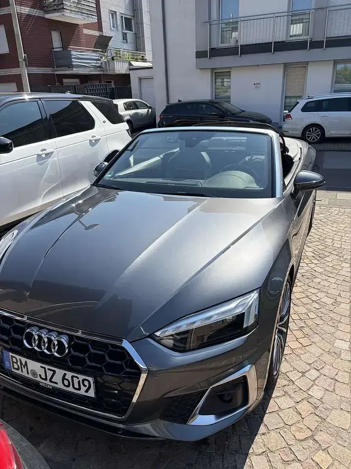 Gebraucht Audi A5 Cabriolet S-Line 204 PS (150 kW) 2021 Grau Cabrio