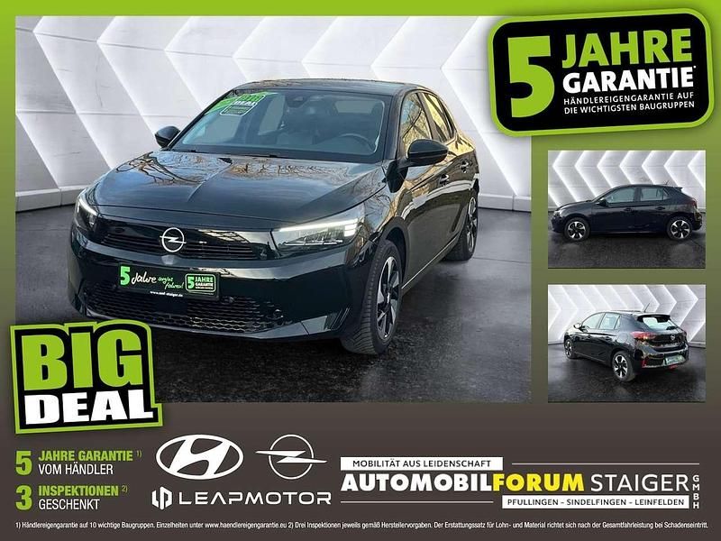 Gebraucht Opel Corsa-e Edition 100 kW (136 PS) 2023 Lackierung schwarz perla nera/ Kleinwagen