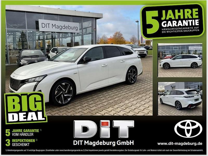 Weiss perlmutt Gebraucht 2022 Peugeot 308 Allure Kombi | 22.990 € (Guter Preis) - Bild 1/4