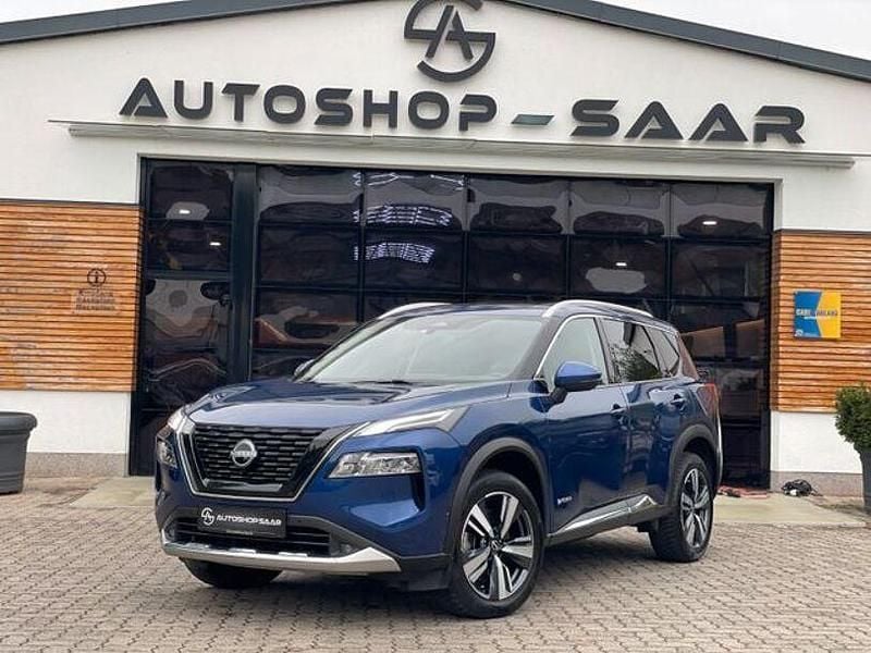 Blau Gebraucht 2023 Nissan X-Trail Tekna SUV | 31.900 € (Superpreis) - Bild 1/4