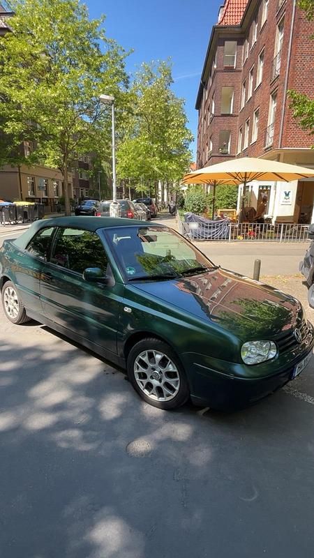 Gebraucht VW Golf Cabriolet 116 PS (85 kW) 2001 Grün Cabrio