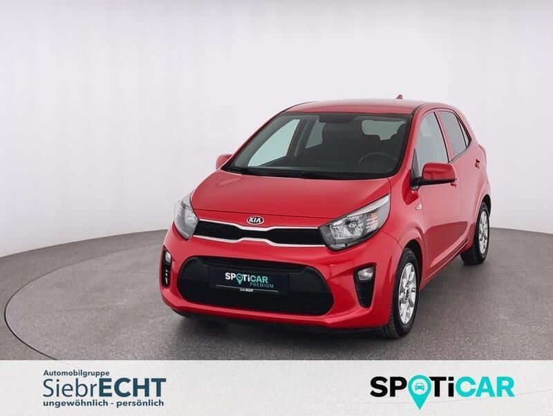 Rot (metallic) Gebraucht 2018 Kia Picanto DREAM-TEAM Edition Kleinwagen | 10.290 € (Fairer Preis) - Bild 1/1