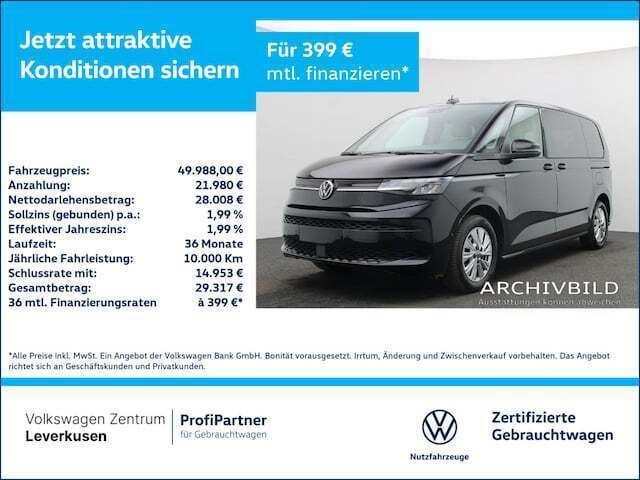 Gebraucht 2024 VW Multivan Life | 49.988 € (Superpreis) - Bild 1/4