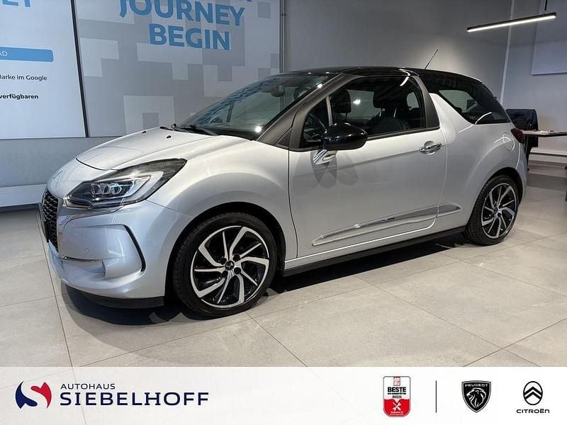 Silber Gebraucht 2017 DS Automobiles DS3 So Chic Kleinwagen | 8.990 € (Superpreis) - Bild 1/4