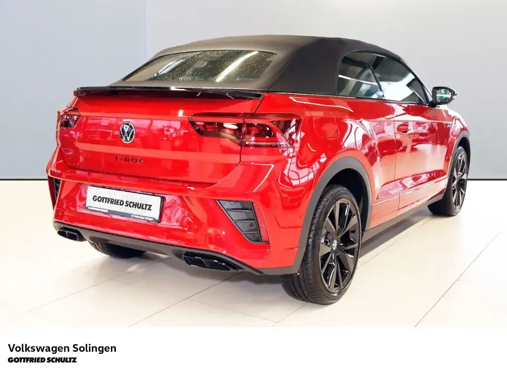 Neu VW T-Roc Cabriolet R-line 150 PS (110 kW) 2025 Kings red metallic Cabrio