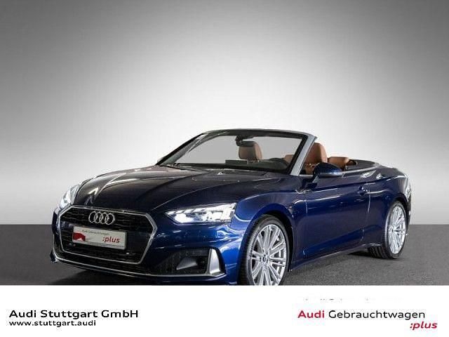 Navarrablau metallic Gebraucht 2022 Audi A5 Cabriolet Advanced Cabrio | 35.450 € (Fairer Preis) - Bild 1/4
