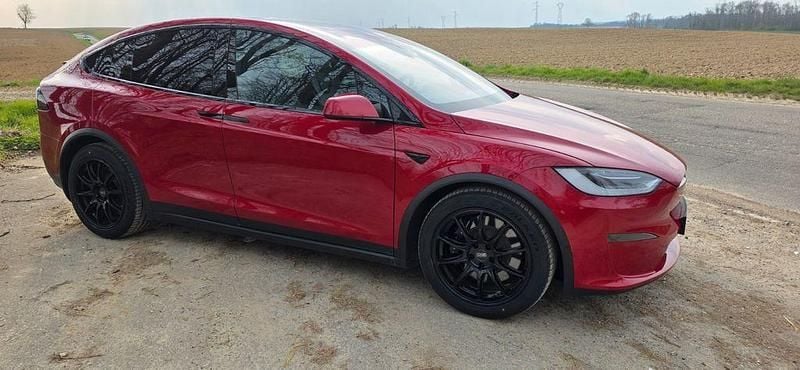 Gebraucht Tesla Model X Plaid 759 kW (1033 PS) 2022 Rot SUV
