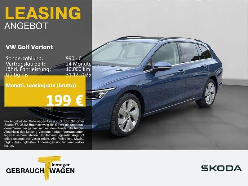 Blau Gebraucht 2024 VW Golf VIII Style Kombi | 26.690 € (Fairer Preis) - Bild 1/4