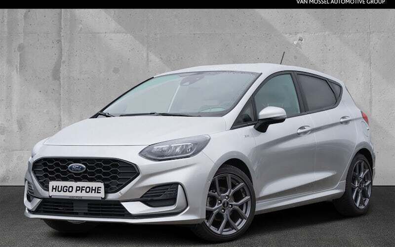 Silber Gebraucht 2023 Ford Fiesta ST-Line Kleinwagen | 17.300 € (Fairer Preis) - Bild 1/4