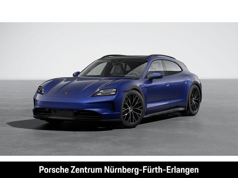 Blau Neu 2025 Porsche Taycan Cross Turismo Limousine | 136.490 € (Teuer) - Bild 1/4