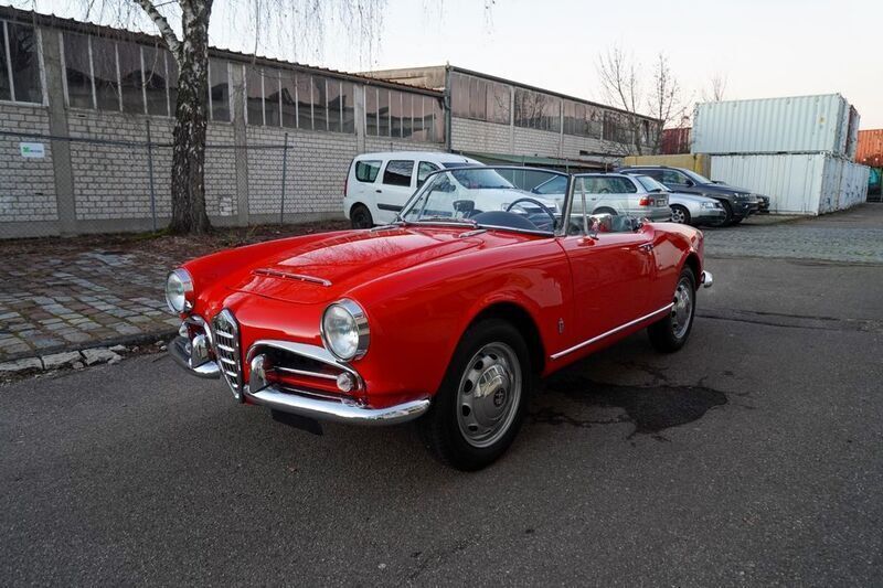 Gebraucht Alfa Romeo Giulia Spider 90 PS (66 kW) 1964 Rot Cabrio