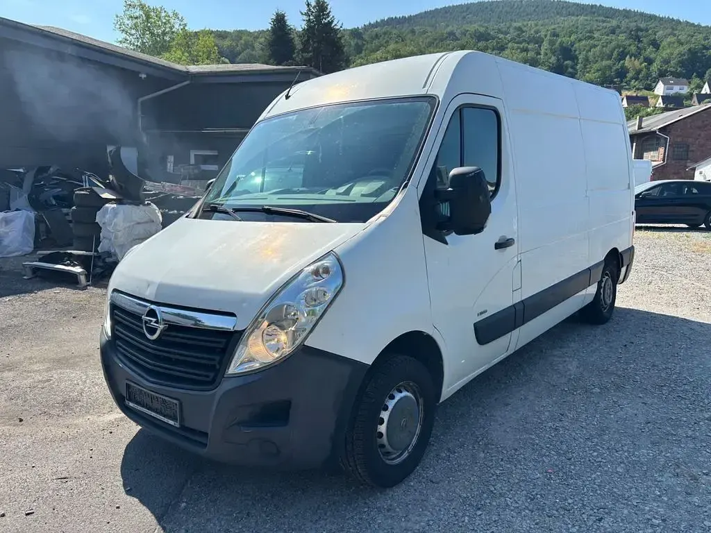 Gebraucht Opel Movano 125 PS (91 kW) 2010 Arktisweiss Van / Kleinbus