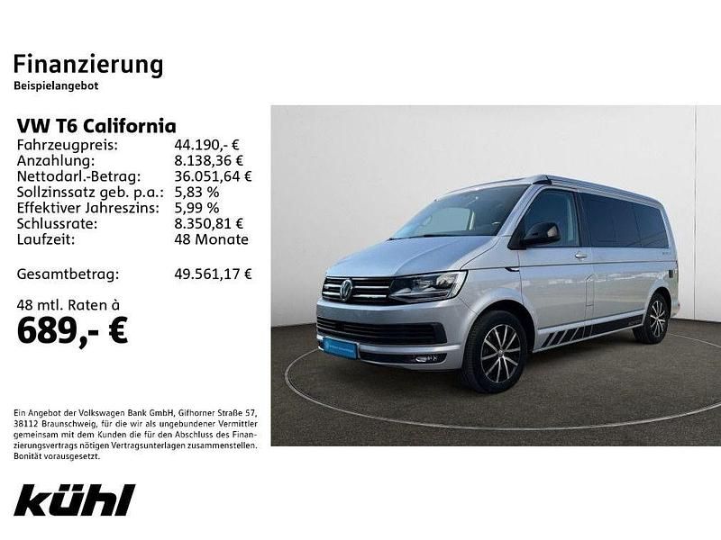 Gebraucht VW California Beach 204 PS (150 kW) 2018 Silber Van