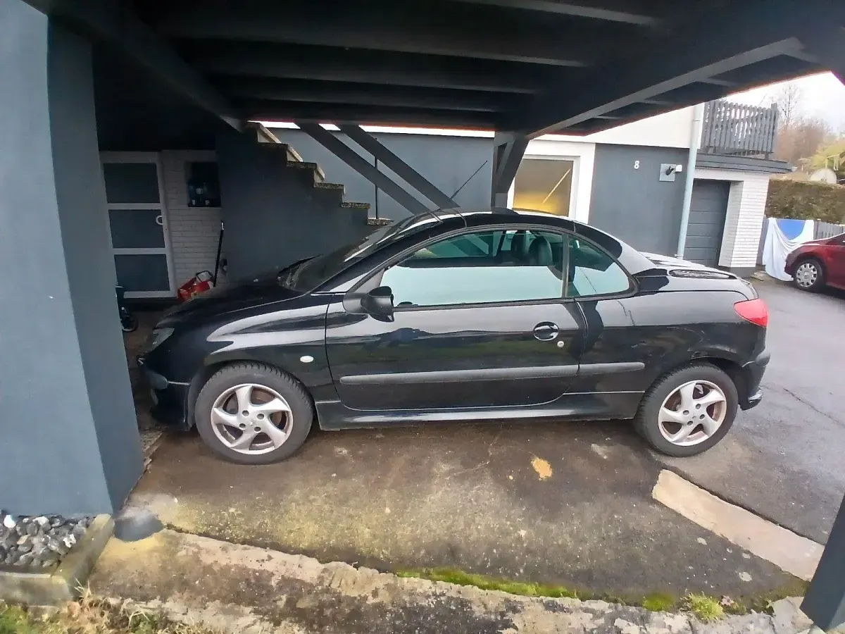 Gebraucht Peugeot 206 CC Platinum 109 PS (80 kW) 2002 Schwarz Cabrio