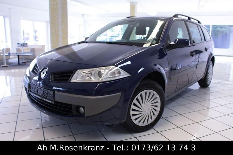 Blau Gebraucht 2008 Renault Mégane II Avantage Limousine | 5.499 € - Bild 1/4