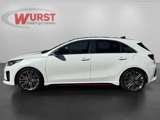 Gebraucht Kia Ceed GT GT 204 PS (150 kW) 2020 Hw2) deluxeweiss met. (weiss Limousine