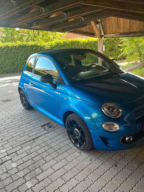 Blau Gebraucht 2016 Fiat 500C Sport Cabrio | 7.950 € (Fairer Preis) - Bild 1/4