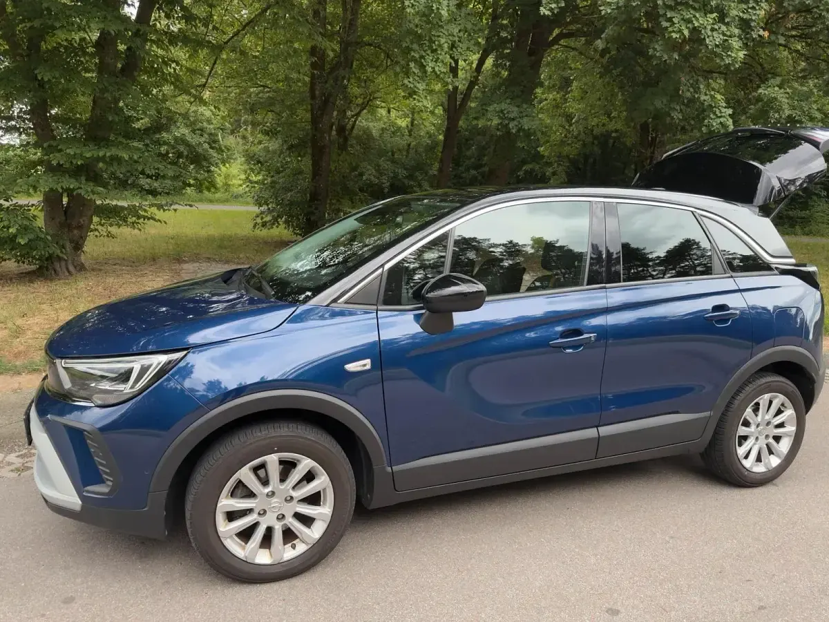 Gebraucht Opel Crossland Elegance 110 PS (80 kW) 2021 Blau SUV