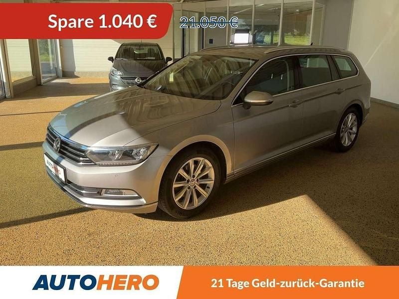 Tungsten silver Gebraucht 2017 VW Passat Highline Kombi | 20.010 € (Guter Preis) - Bild 1/3