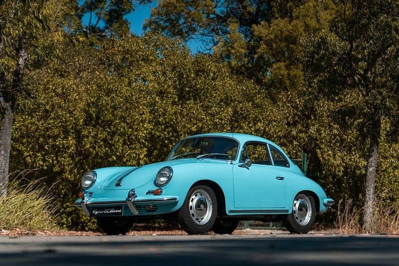 Blau Gebraucht 1964 Porsche 356 | 110.000 € - Bild 1/4