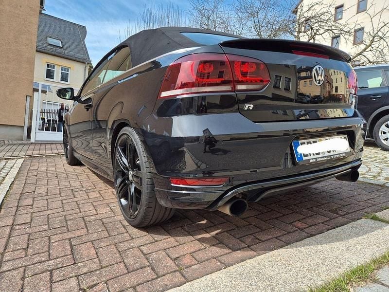 Gebraucht VW Golf Cabriolet R 265 PS (194 kW) 2013 Schwarz Cabrio