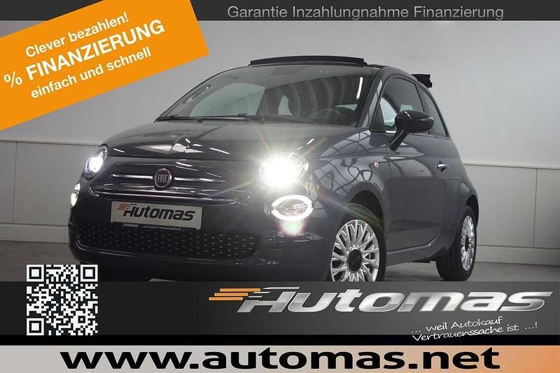Grau Gebraucht 2020 Fiat 500C Lounge Cabrio | 10.980 € (Fairer Preis) - Bild 1/4