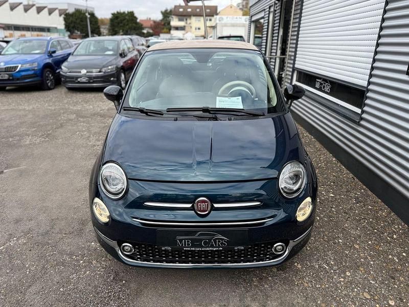 Gebraucht Fiat 500 Lounge 86 PS (63 kW) 2016 Blau Cabrio