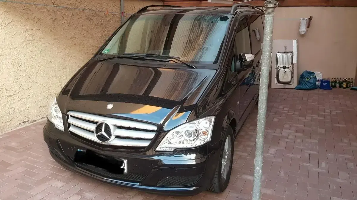 Gebraucht Mercedes Viano Edition 224 PS (164 kW) 2012 Schwarz Van / Kleinbus