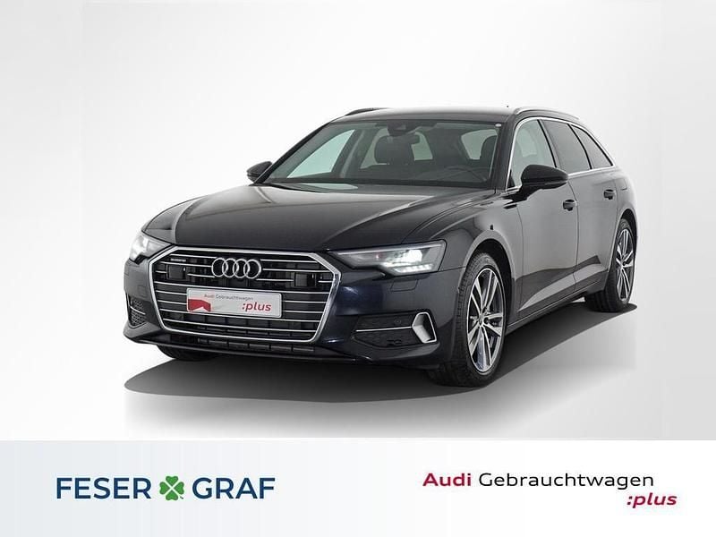 Firmamentblau metallic Gebraucht 2022 Audi A6 Sport Kombi | 29.945 € (Superpreis) - Bild 1/4