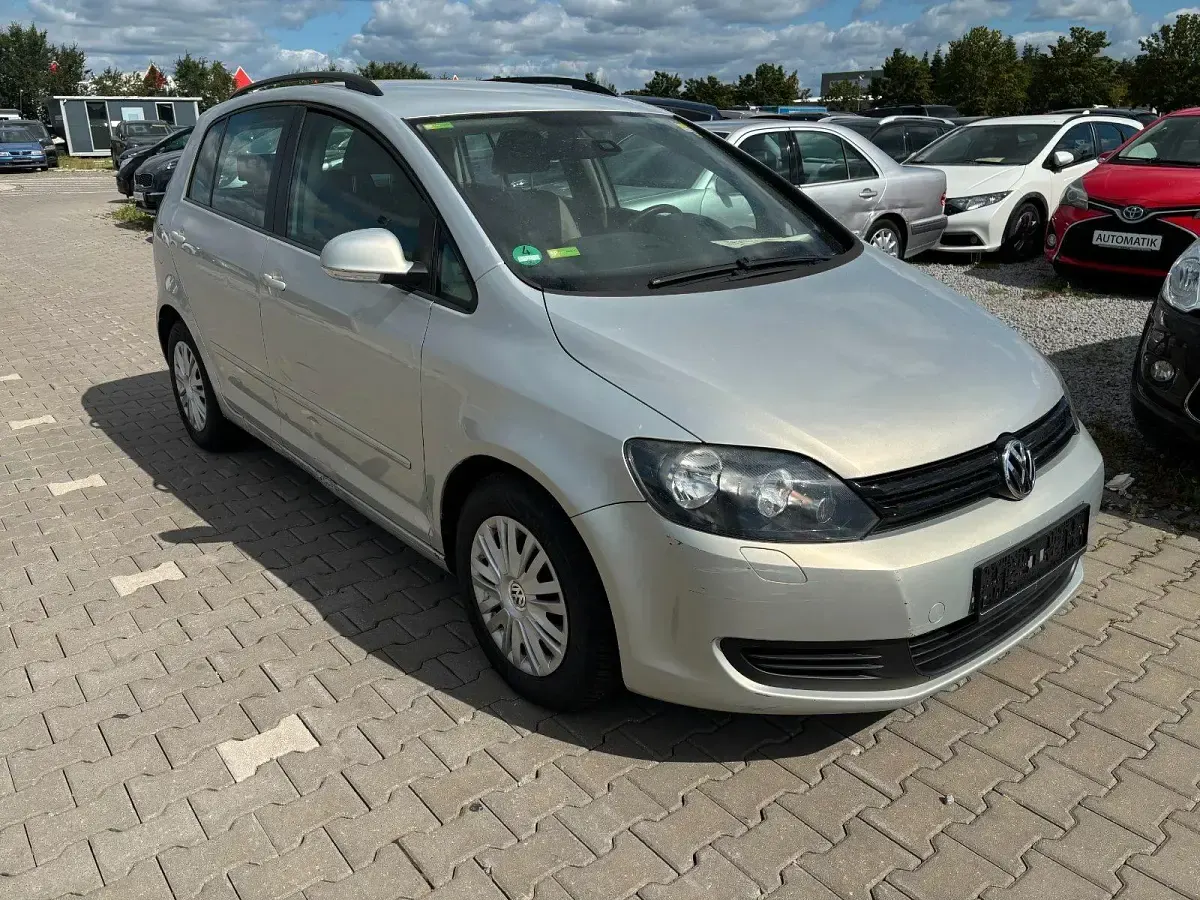 Gebraucht VW Golf Plus Cross Trendline 80 PS (58 kW) 2009 Silber Kleinwagen