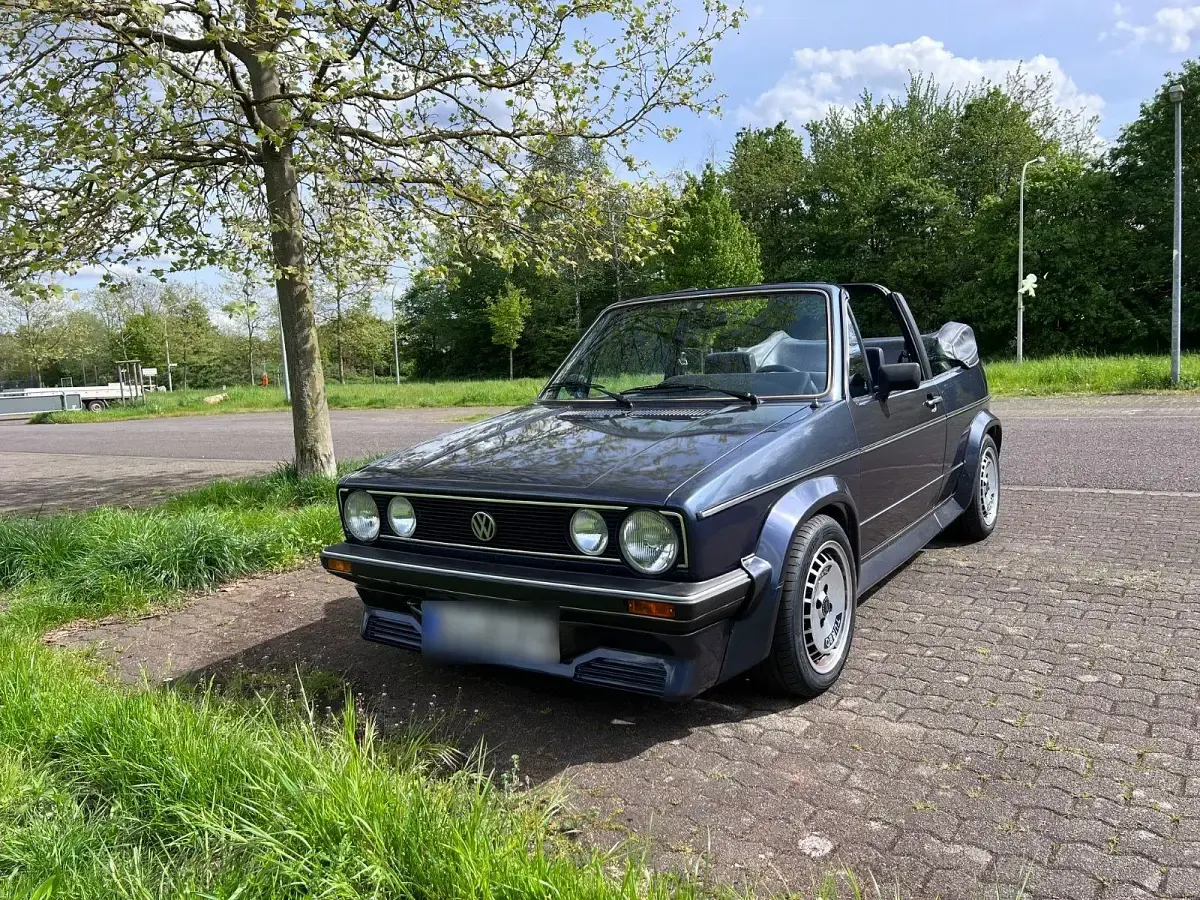 Gebraucht VW Golf Cabriolet 90 PS (66 kW) 1984 Blau Cabrio