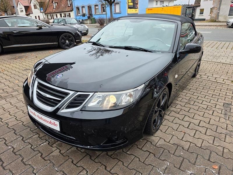 Schwarz Gebraucht 2008 Saab 9-3 Cabriolet Vector Cabrio | 11.500 € (Teuer) - Bild 1/4