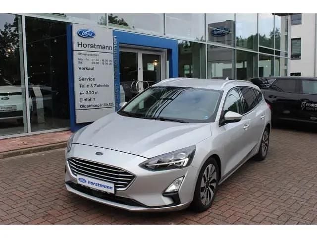 Polarsilber metallic Gebraucht 2019 Ford Focus Cool & Connect Kombi | 12.450 € (Fairer Preis) - Bild 1/4