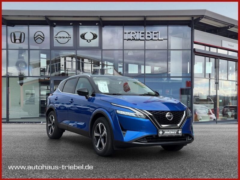 Blau Gebraucht 2021 Nissan Qashqai SUV | 22.680 € (Fairer Preis) - Bild 1/4