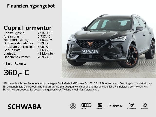 Midnight schwarz metallic Gebraucht 2022 Cupra Formentor VZ SUV | 27.760 € (Guter Preis) - Bild 1/4