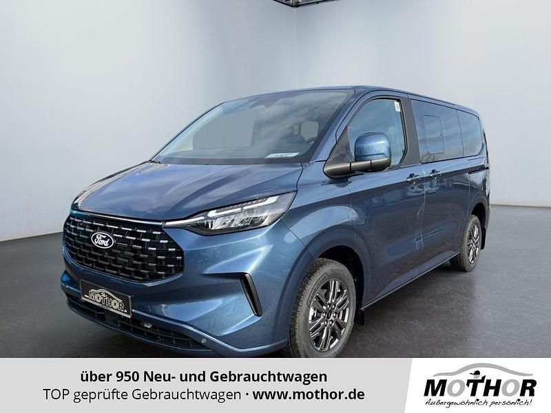 Neu Ford Tourneo Custom Titanium 170 PS (125 kW) 2026 Chromeblau Van