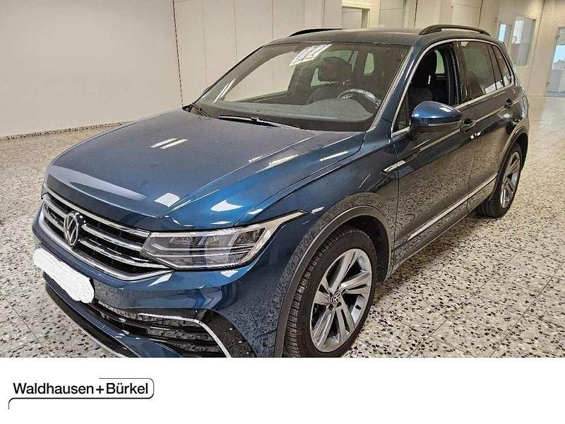 Nightshade blue (metallic) Gebraucht 2023 VW Tiguan R-line SUV | 33.950 € (Guter Preis) - Bild 1/4