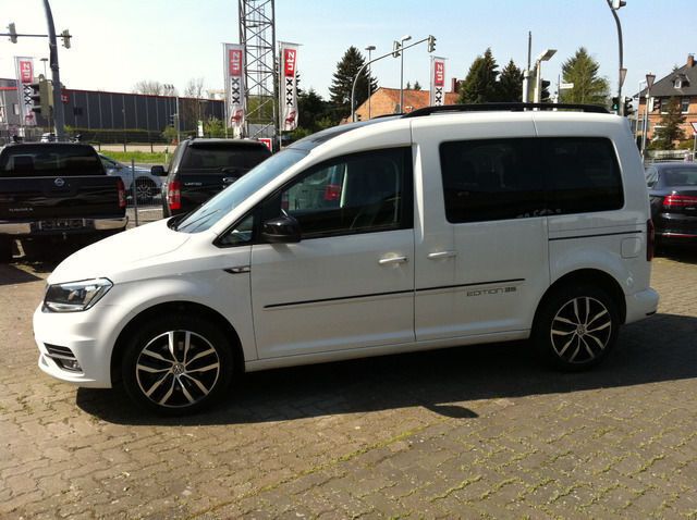 Gebraucht VW Caddy Edition 150 PS (110 kW) 2018 Weiß Van / Kleinbus