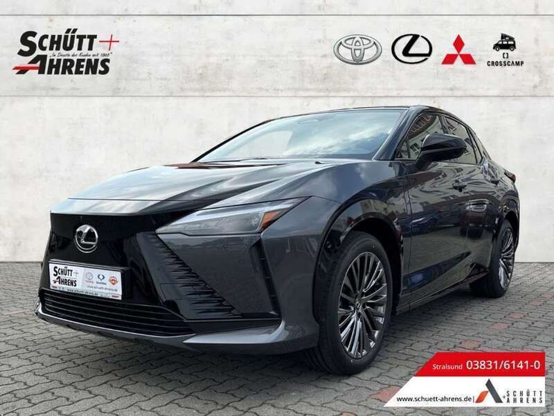 Obsidiangrau/schwarz Gebraucht 2023 Lexus RZ 450e Luxury Line SUV | 56.680 € - Bild 1/4